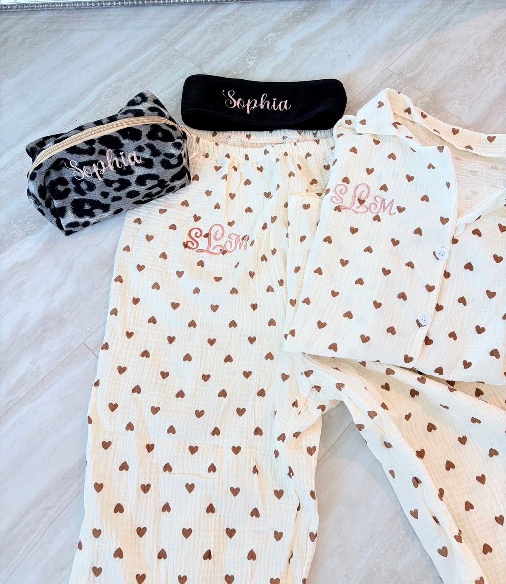 Animal Print cosmetic bag