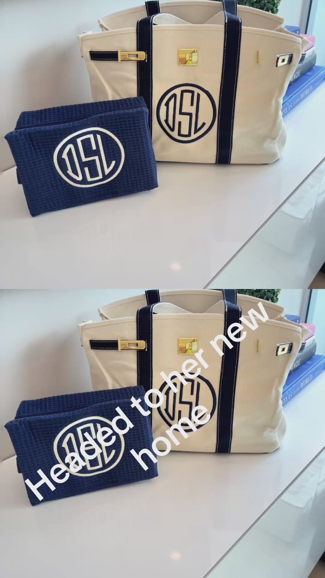 Waffle Makeup Bags (large)